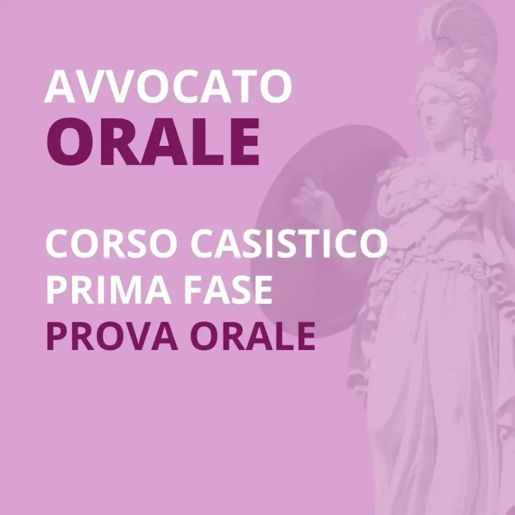 Corso Casistico Prima Fase Prova Orale