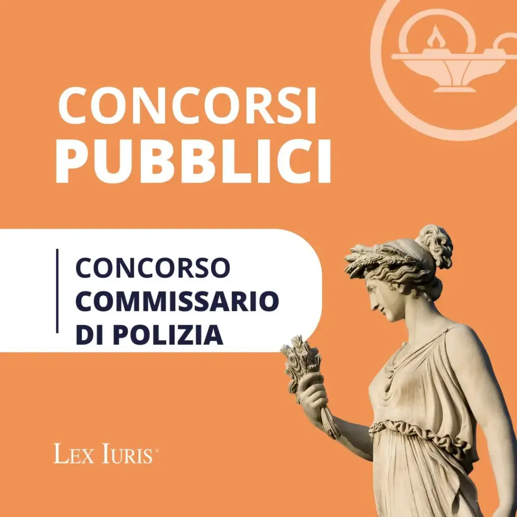 Concorso Commissario di Polizia 2025/2026