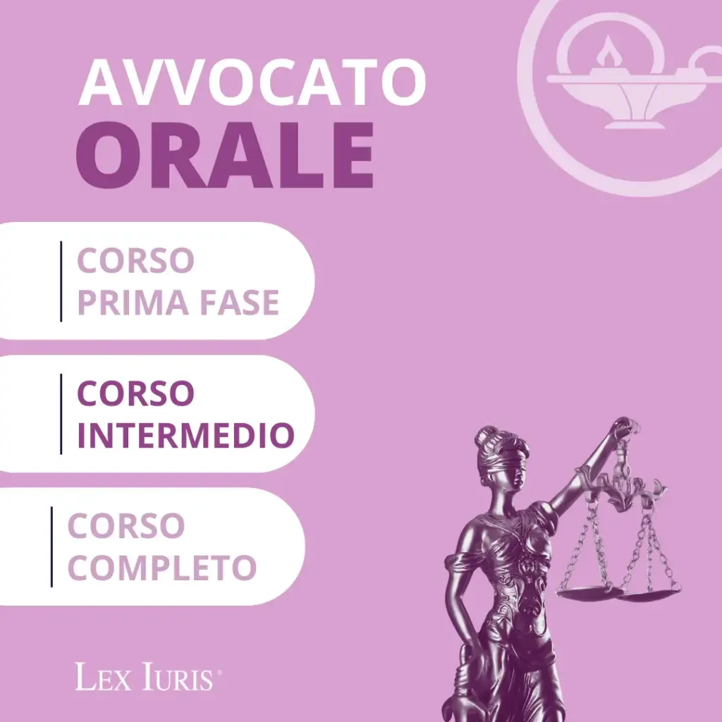 Corso Avvocato Orale - Intermedio 2025