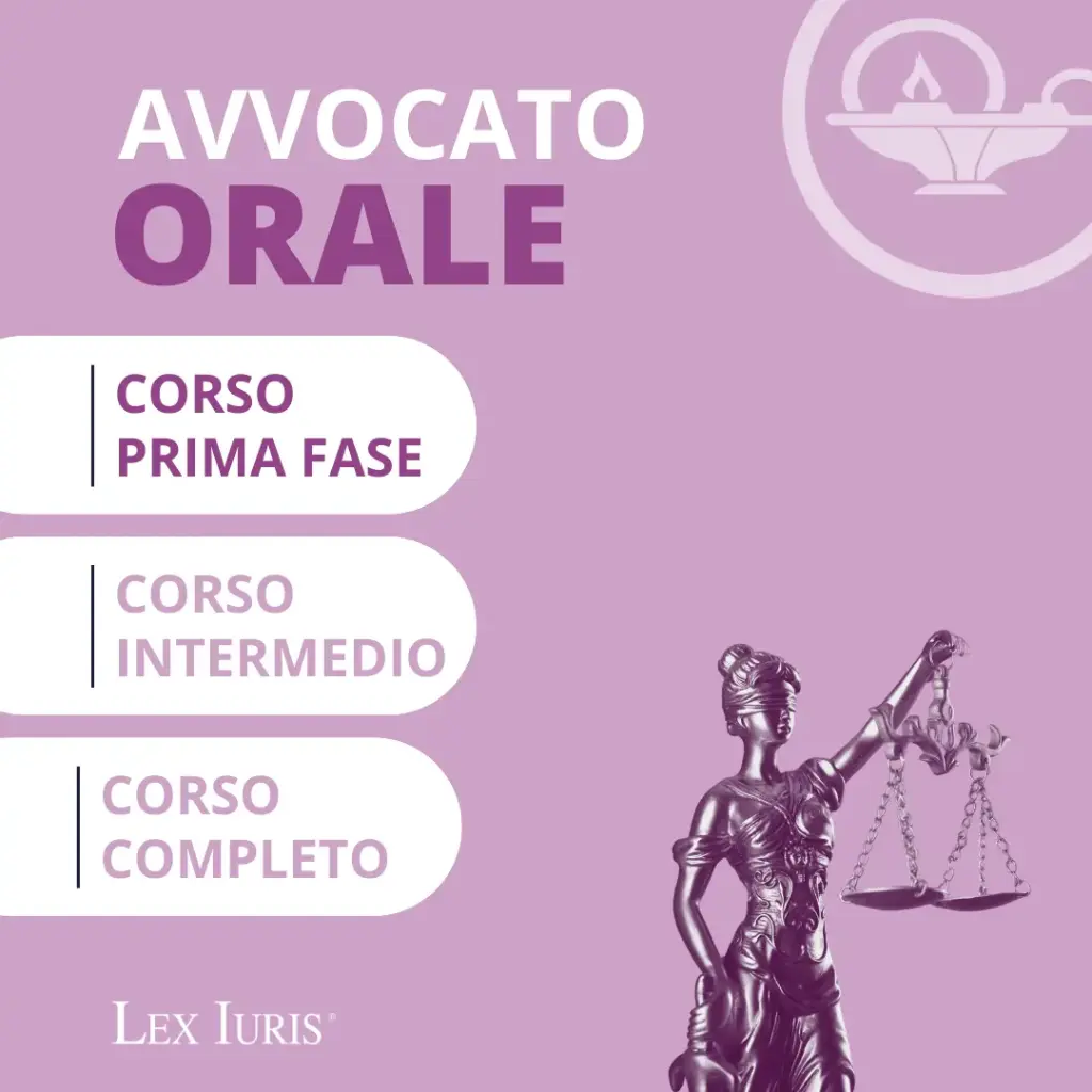 Corso Avvocato Orale - prima fase 2026