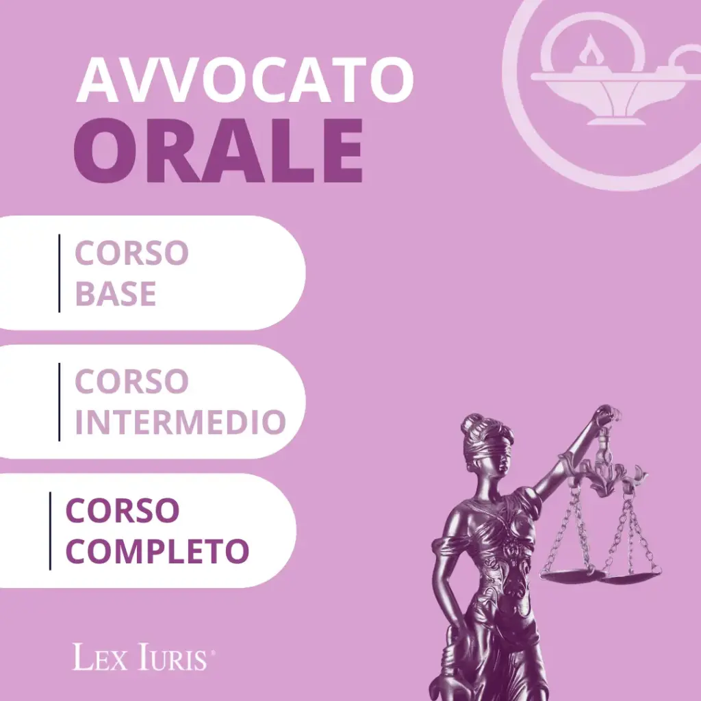 Corso Avvocato Orale - Completo 2025