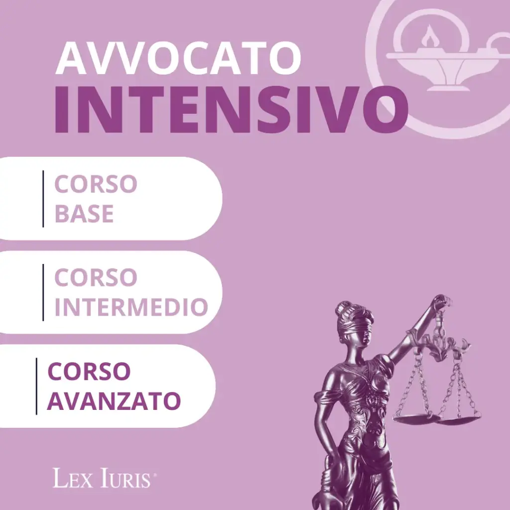 Corso Esame Avvocato Intensivo 2025 - Avanzato