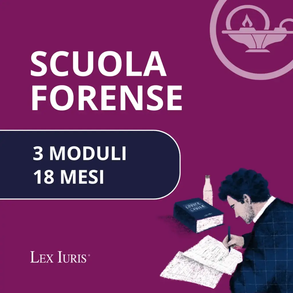 Scuola Forense 3 Moduli (18 mesi) 