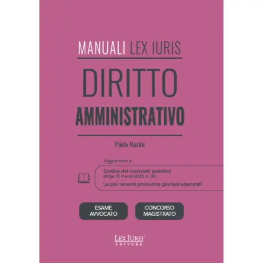 Manuale Diritto Amministrativo 2025