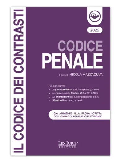 Codice dei Contrasti Diritto Penale – ed. 2025 